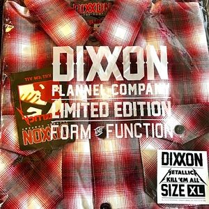 Dixxon Flannels “Metallica -Kill Them All “ Flannel XL